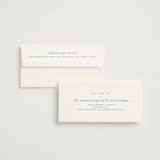 "The Emma" - Save the Dates in Cerulean by Kristie Kern - FREE Recipient Addressing