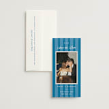 "The Emma" - Save the Dates in Cerulean by Kristie Kern - Save the Date with Envelope
