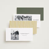 "Penumbra" - Save the Dates in Garden by Snow and Ivy - Back of Card Options