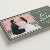 "Penumbra" - Save the Dates in Garden by Snow and Ivy - Detail