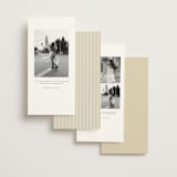 "Chantilly" - Save the Dates in Lipstick by Maja Cunningham - Back of Card Options