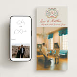 "Chantilly" - Save the Dates in Lipstick by Maja Cunningham - FREE Wedding Website