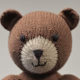 "Knit Teddy Bear" - Plush Toys in brown by Melange Collection