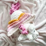 "Unicorn Stuffed Animal" - Plush Toys in multicolorassorted-colors by Two Little Knots