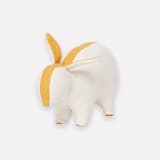 "Handmade Bunny Stuffed Animal" - Plush Toys in white by Anchal