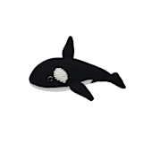 "Knit Orca" - Plush Toys in multicolor by Melange Collection