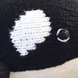 "Knit Orca" - Plush Toys in multicolor by Melange Collection