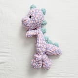"Dinosaur Lovey" - Plush Toys in multicolorassorted-colors by Two Little Knots