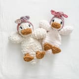 "Duck Lovey" - Plush Toys in multicolorassorted-colors by Two Little Knots