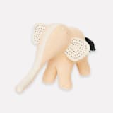 "Handmade Elephant Stuffed Animal - Blush" - Plush Toys in pink by Anchal