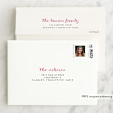 "Floral Banner" - Sweet Sixteen Party Thank You Cards in Midnight by Nam Bourassa - FREE Recipient Addressing