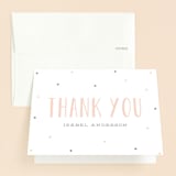 "Sweet Surprise" - Sweet Sixteen Party Thank You Cards in Petal by Leah Bisch - Front