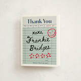 "guest check" - Sweet Sixteen Party Thank You Cards in Mint by Jennifer Lew - Front