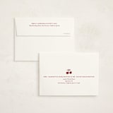 "Cherry Sundae" - Sweet Sixteen Party Thank You Cards in Meringue by Inkblot Design - FREE Recipient Addressing