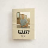 "Headliner" - Sweet Sixteen Party Thank You Cards in Ink by Claire - Front