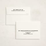 "Headliner" - Sweet Sixteen Party Thank You Cards in Ink by Claire - FREE Recipient Addressing