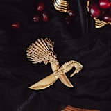 "Sea Spreader Set" - Serving Utensils in brass by Shelton Metal