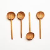 "Coffee Spoon S/4" - Serving Utensils in beige by Powered By People