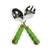 "Olive Serving Set" - Serving Utensils in green by Inner Child