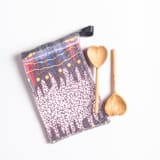 "Heart Teaspoons S/2" - Serving Utensils in beige by Powered By People
