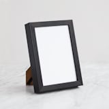 "Black 5x7 Frame" - Standing Frame in black by Minted - Front