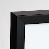 "Black 5x7 Frame" - Standing Frame in black by Minted - Closeup