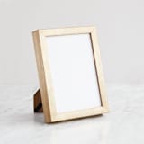 "Gold 5x7" - Standing Frame in brass gold by Minted - Front