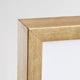 "Gold 5x7" - Standing Frame in brass gold by Minted - Closeup