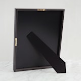 "Black 11x14" - Standing Frame in black by Minted - Back