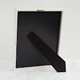 "Maple 11x14" - Standing Frame in pale maple by Minted - Back