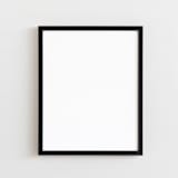 "Black 16x20" - Standing Frame in black by Minted - Front