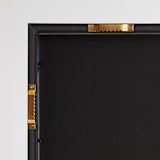 "Gold 16x20" - Standing Frame in brass gold by Minted - Back