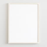 "Maple 18x24" - Standing Frame in pale maple by Minted - Front