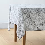 "Fallen Leaves" - Tablecloth in Silk by Catilustre - Tablecloth