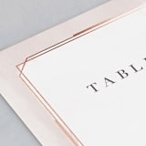 "Forever Elegant" - Table Numbers in Mauve by Hooray Creative - Detail