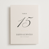 "Mirin" - Table Numbers in Linen by Kate Ahn - Front