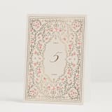 "Victorian" - Table Numbers in Versailles by Claudia Orengo - Folded