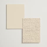 "Leafy Garland" - Table Numbers in Sand by Creo Study - Back of Card Options