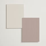 "And Centered" - Table Numbers in Cream by Hooray Creative - Back of Card Options