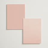 "Jardin" - Table Numbers in Carnation by Everett Paper Goods - Back of Card Options