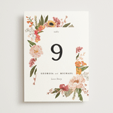 "Harmony" - Table Numbers in Summer by Susan Moyal - Front