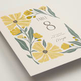"storybook garden" - Table Numbers in Buttercup by Karidy Walker - Detail