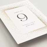 "Flicker" - Table Numbers in Sparkle by Pixel and Hank - Detail