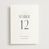 "Unite" - Table Numbers in Opal by Leah Bisch - Front