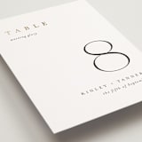 "Wildflower" - Table Numbers in Cotton by Jennifer Postorino - Detail