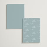"Polished" - Table Numbers in Powder Blue by Jennifer Postorino - Back of Card Options