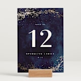 "oponki" - Table Numbers in Deep Sea by chocomocacino - Displayed (stand not included)