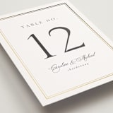 "Lustre" - Table Numbers in Cloud by Nicole Walsh - Detail