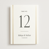 "Magazine" - Table Numbers in Lace by Kaydi Bishop - Front