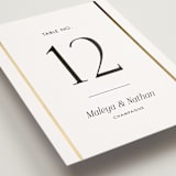 "Magazine" - Table Numbers in Lace by Kaydi Bishop - Detail